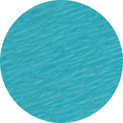 Découpe crépon bleu turquoise